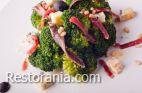 Salad : Salad from Broccoli, Anchovies and Pine nuts