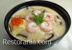 From Chef : Soup «Chavan mushi with shrimp»