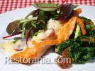 Main dishes : Salmon with Spinach