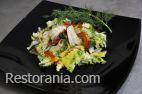 Salad dishes : Salad  with  shrimps