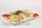 Salads and cold dishes : Caesar with chicken