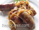 Hot appetizers : Home-made sausage