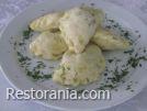 Hot appetizers (floury) : Vareniks stuffed with meat